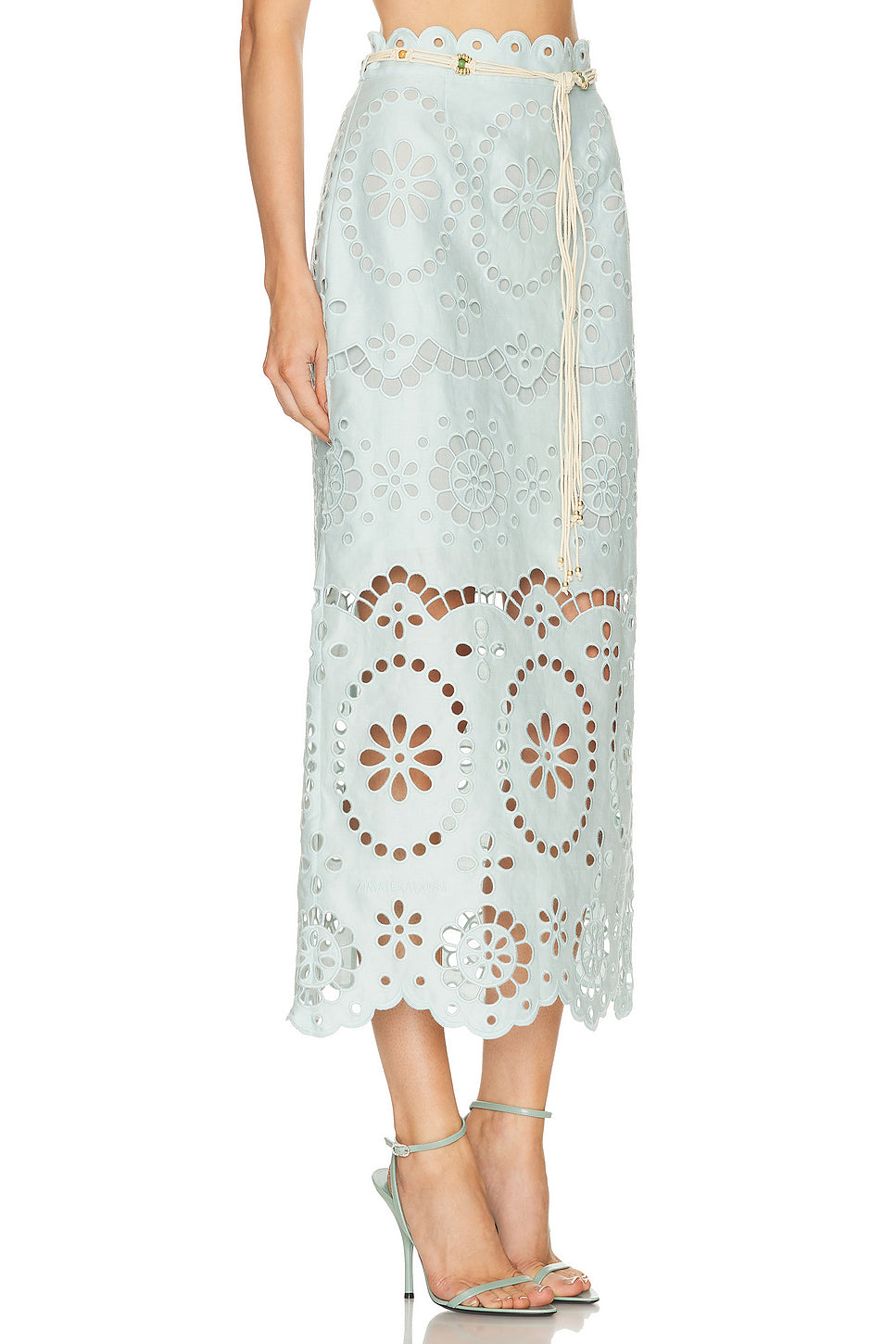 Awaken Embroidered Skirt