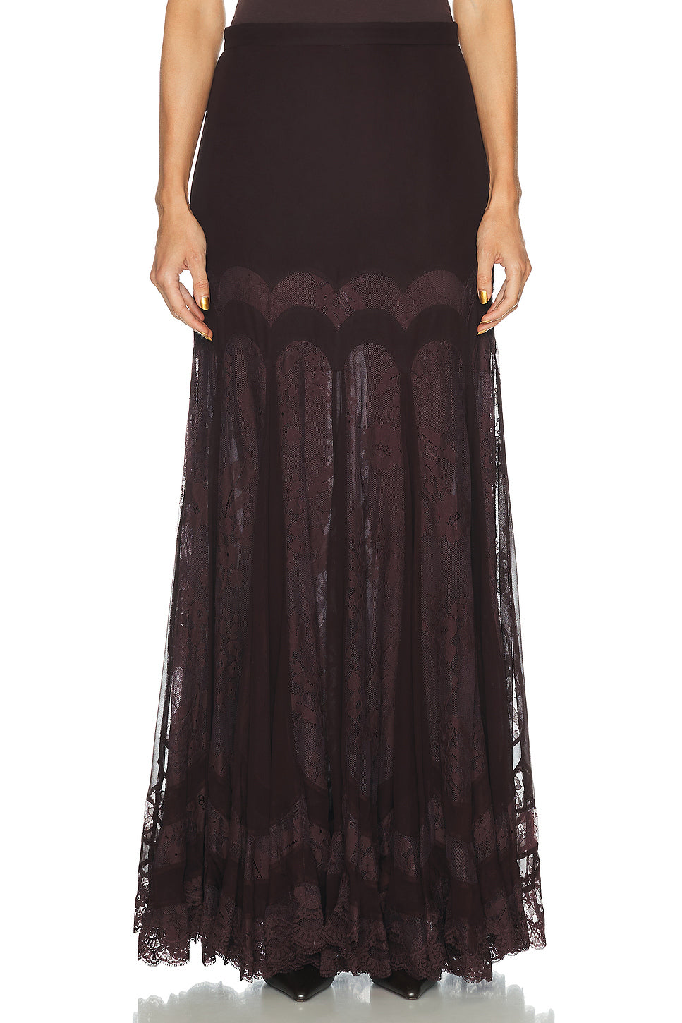 Valiant Panelled Maxi Skirt