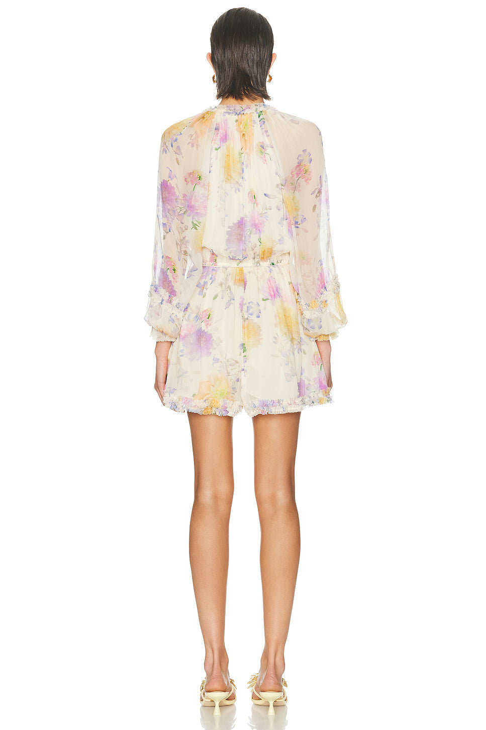 Luna Ruffle Playsuit