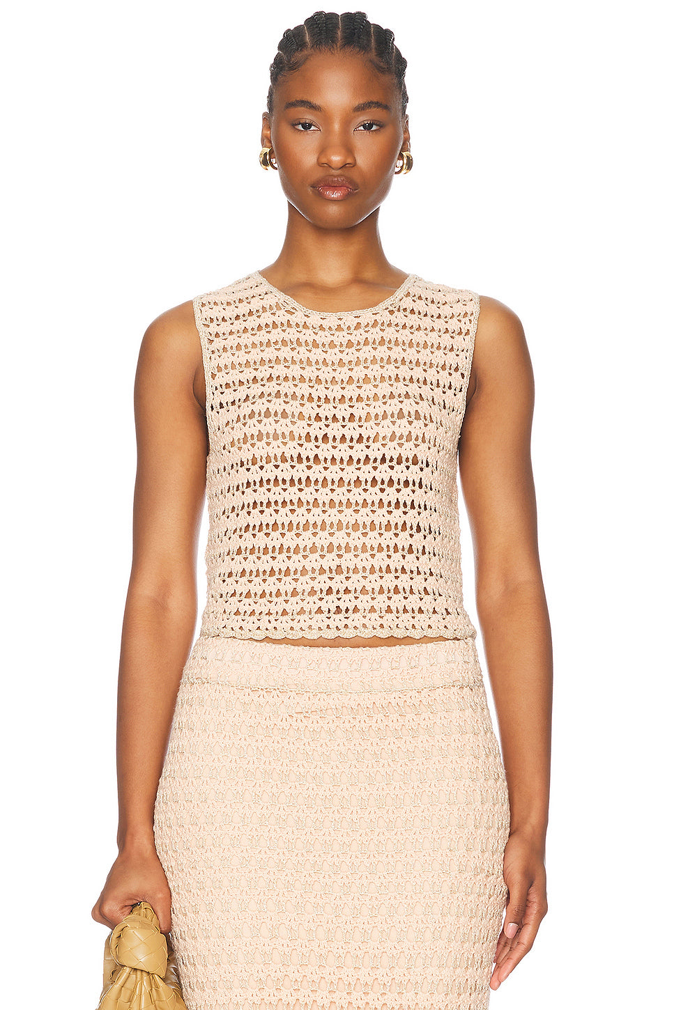 Tallow Crochet Tank Top