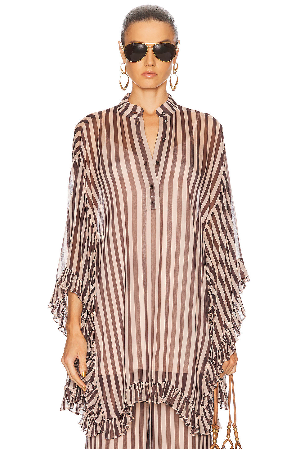 Balance Ruffle Top