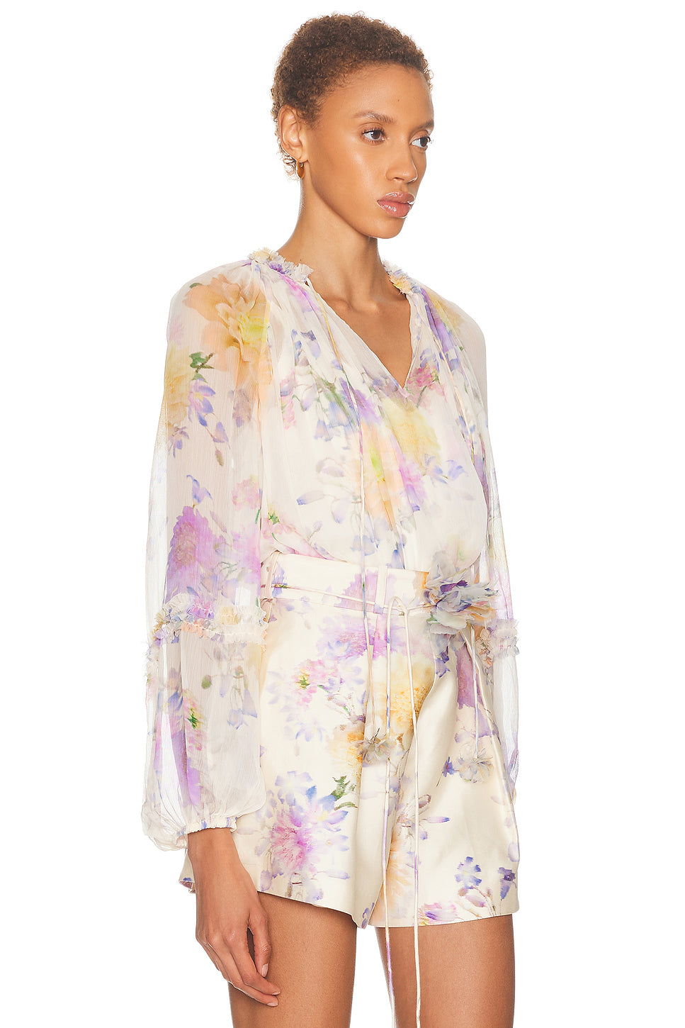 Luna Ruffle Billow Blouse