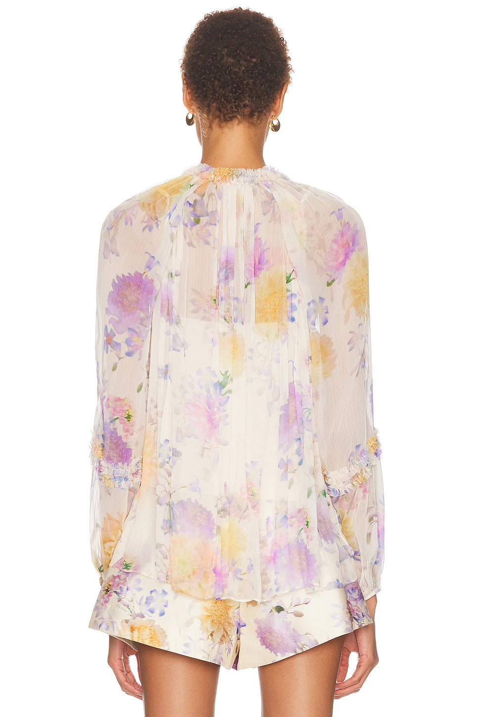 Luna Ruffle Billow Blouse