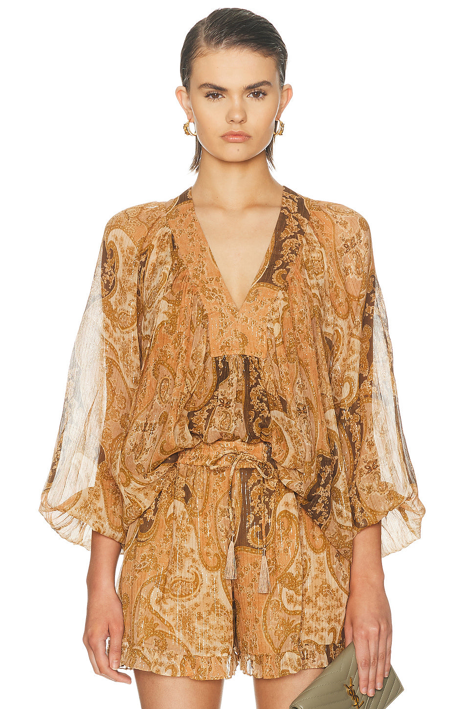 Carousel Batwing Top