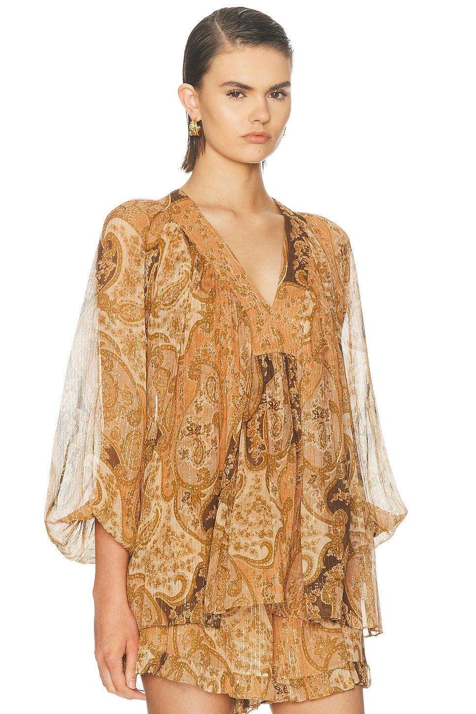 Carousel Batwing Top