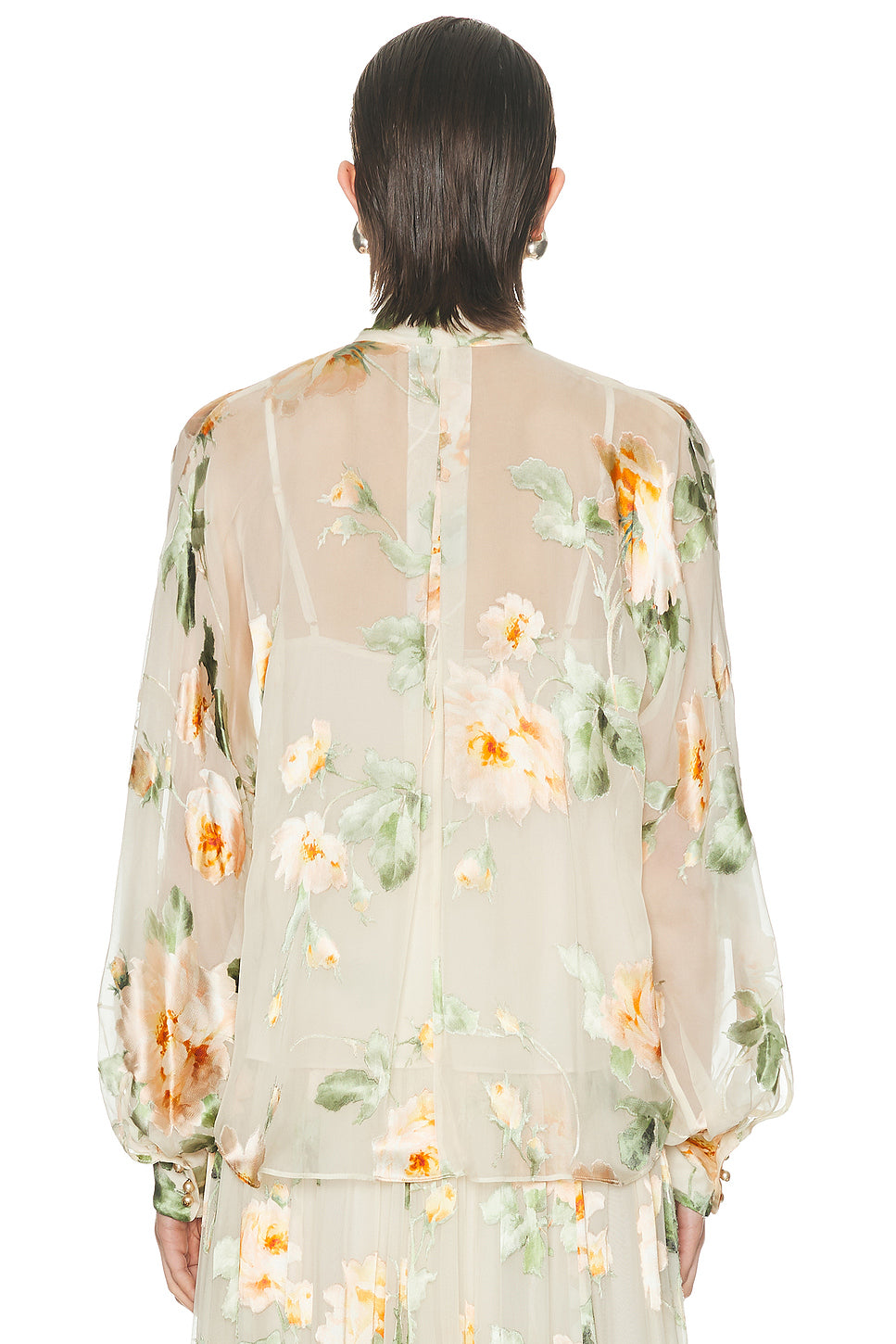 Carousel Burnout Blouse