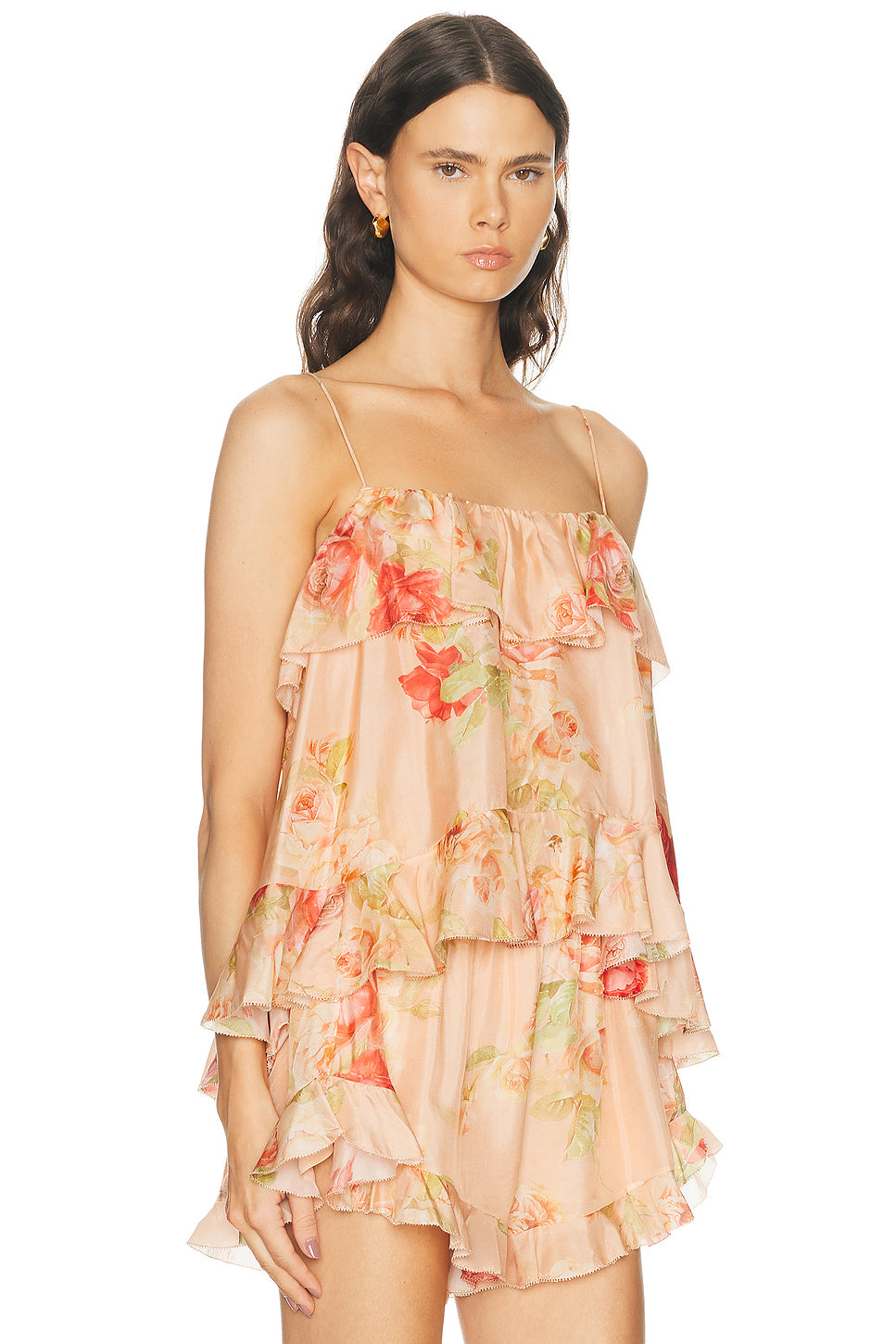 Roselight Frill Cami Top