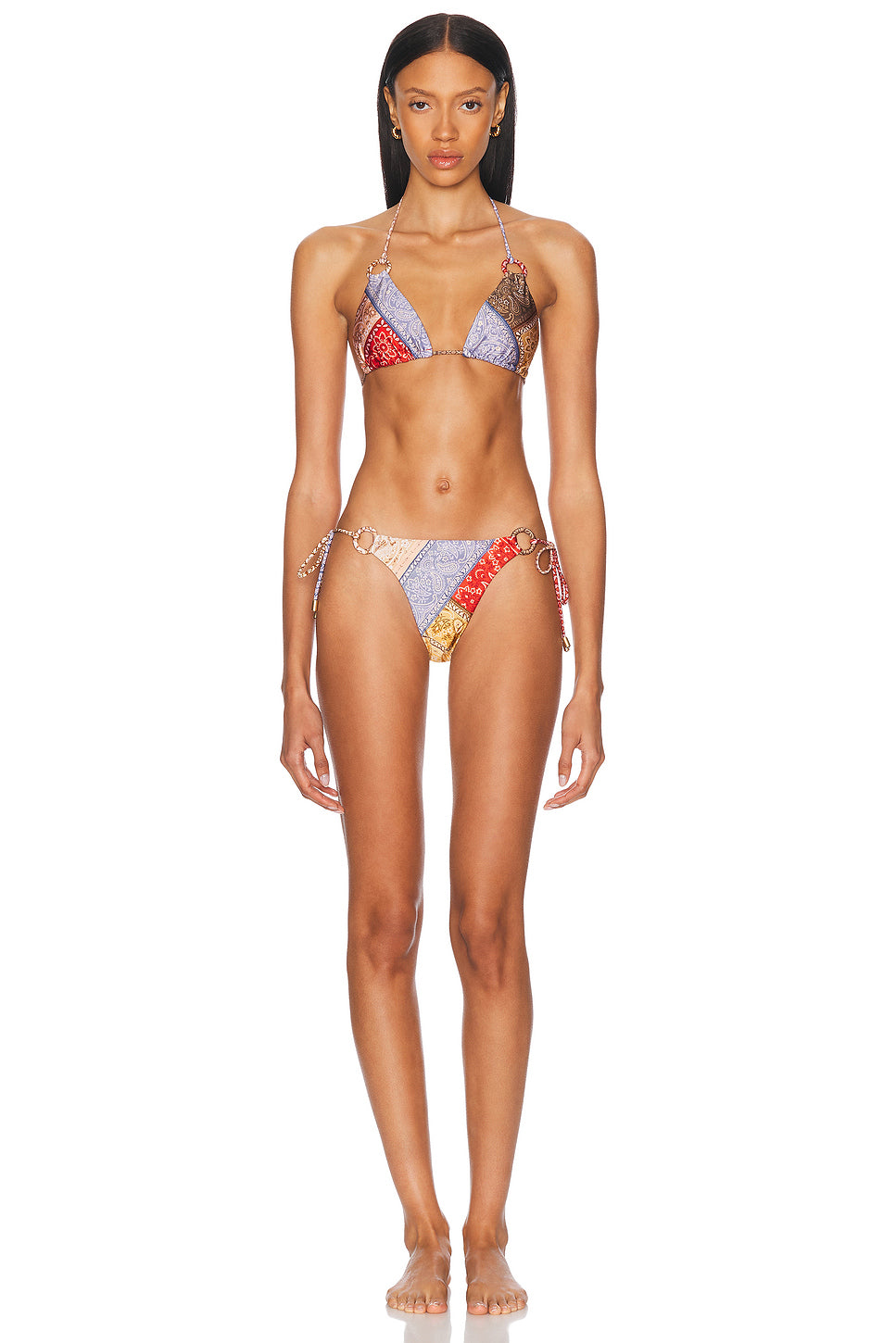 Lucky Ring Tie Bikini Set