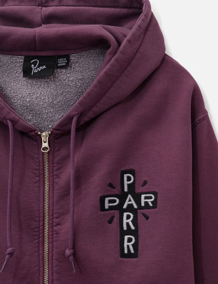 A Cross To Bear Zip Hooded Sweatshirt