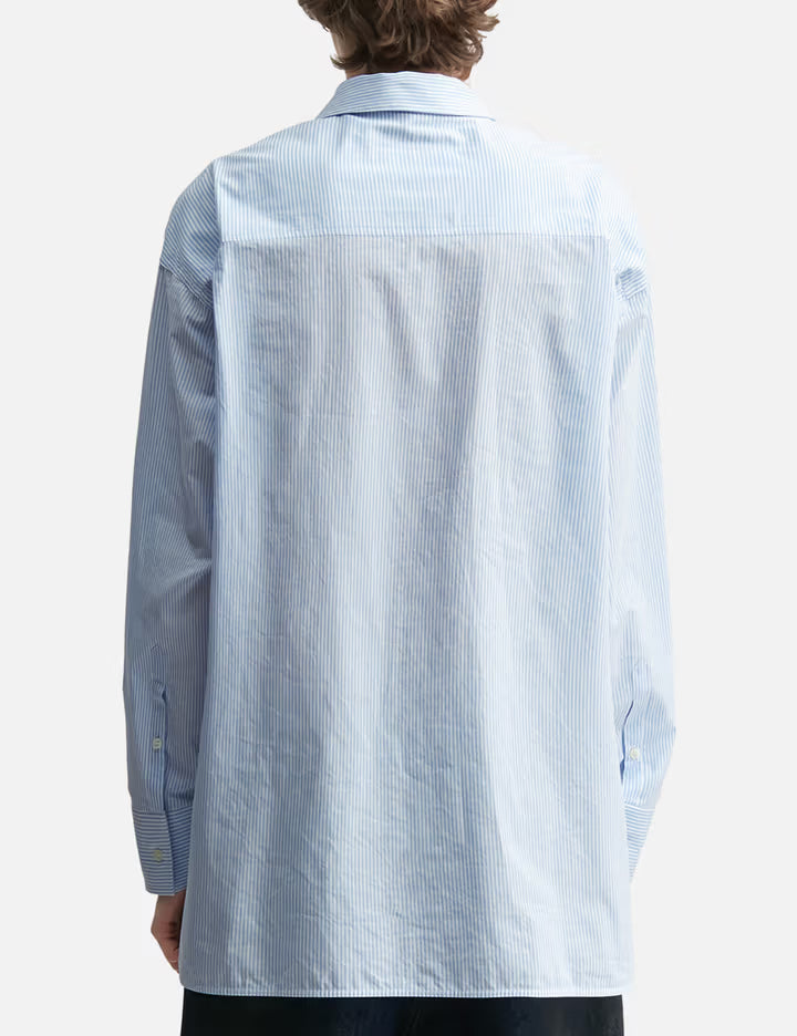 Striped Poplin Shirt