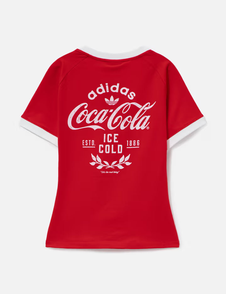 Adidas X Coca-Cola 3-Stripes Tee