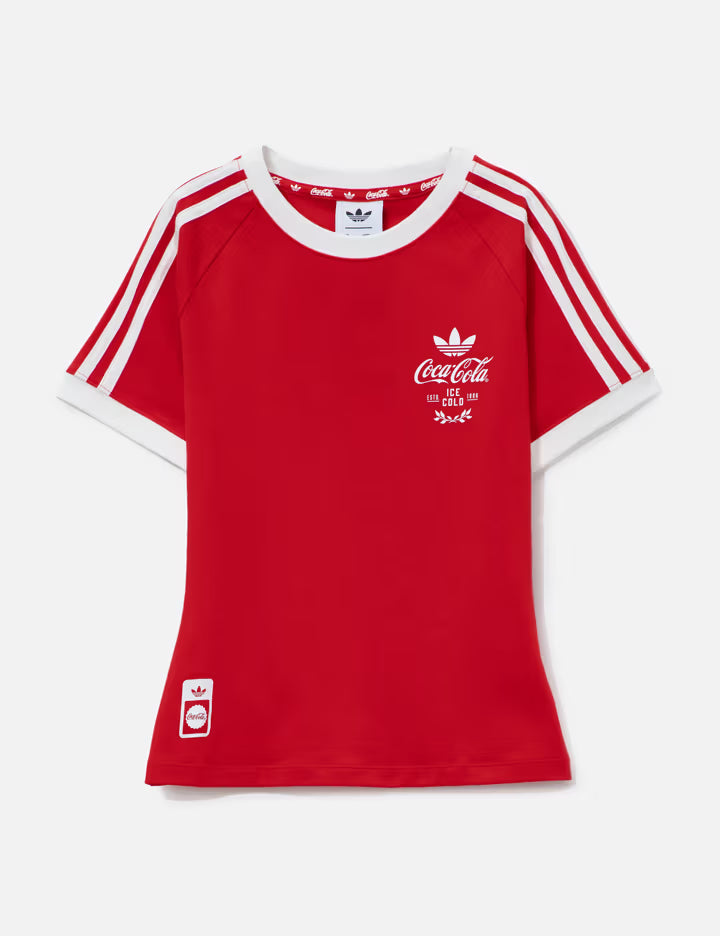 Adidas X Coca-Cola 3-Stripes Tee