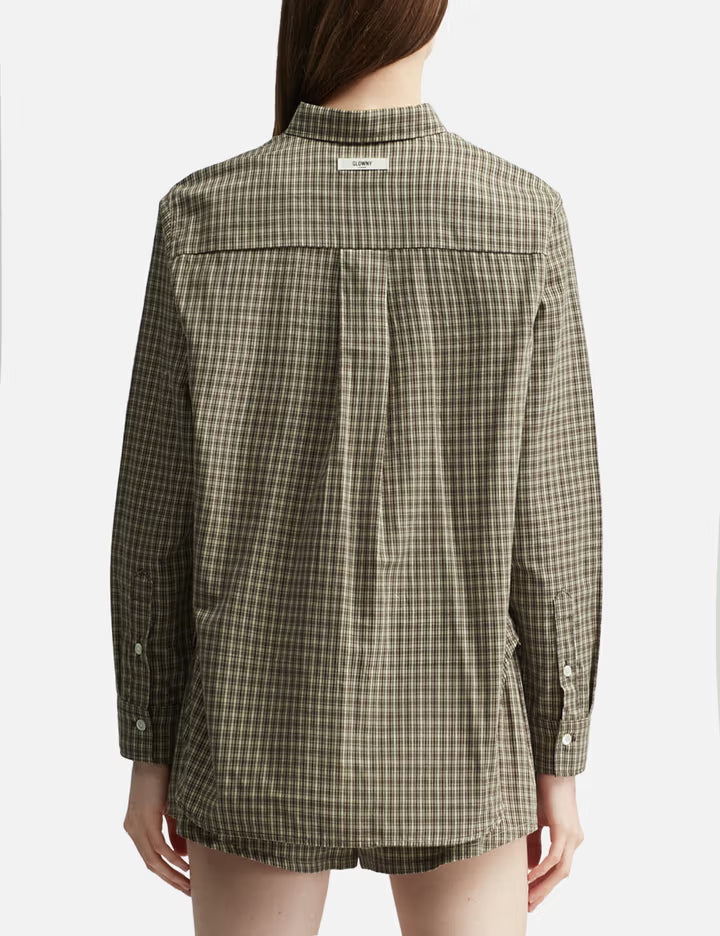 G Classic Embroidered Button-Up Shirt