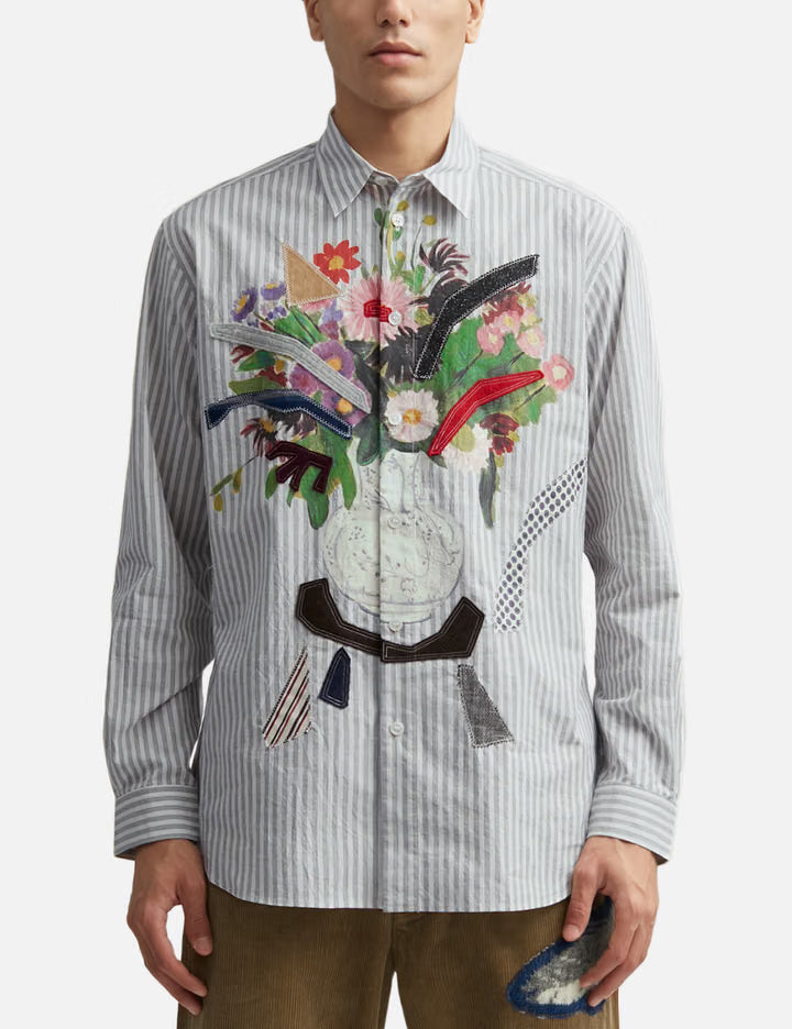Appliqué-Detail Shirt