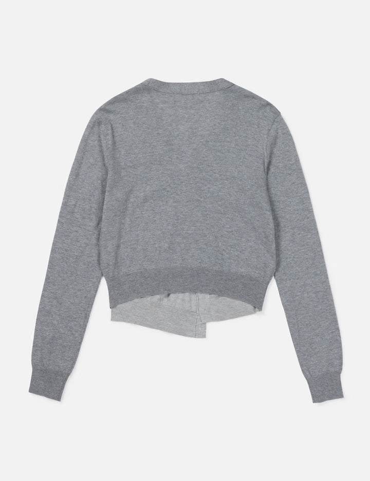 Asymmetric Layered Cardigan