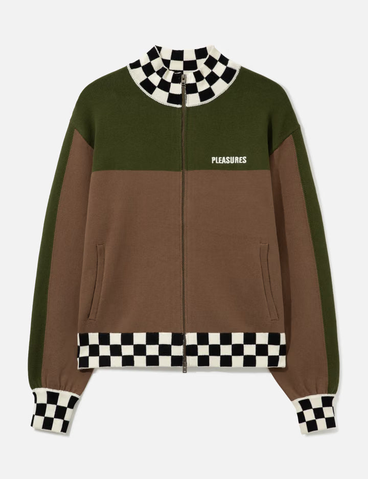 Automation Knitted Track Jacket