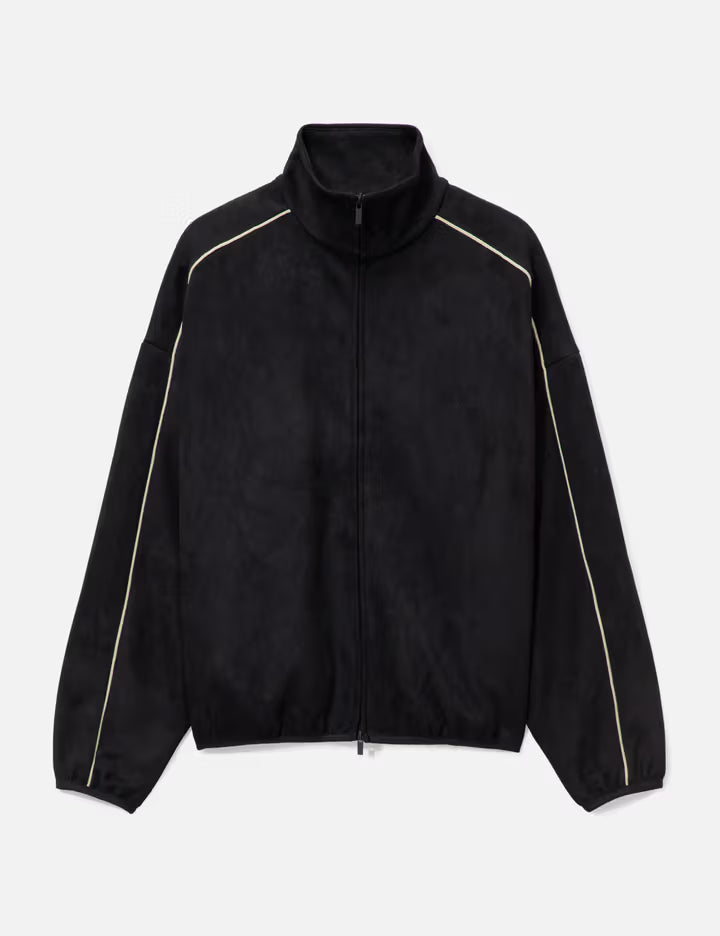 Suede Fleece Signature Modern Track Jacket