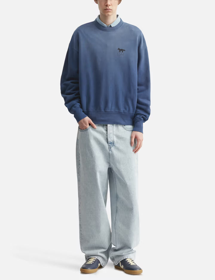 Maison Kitsuné X Kuro Sunfaded Fox Sweat Shirt