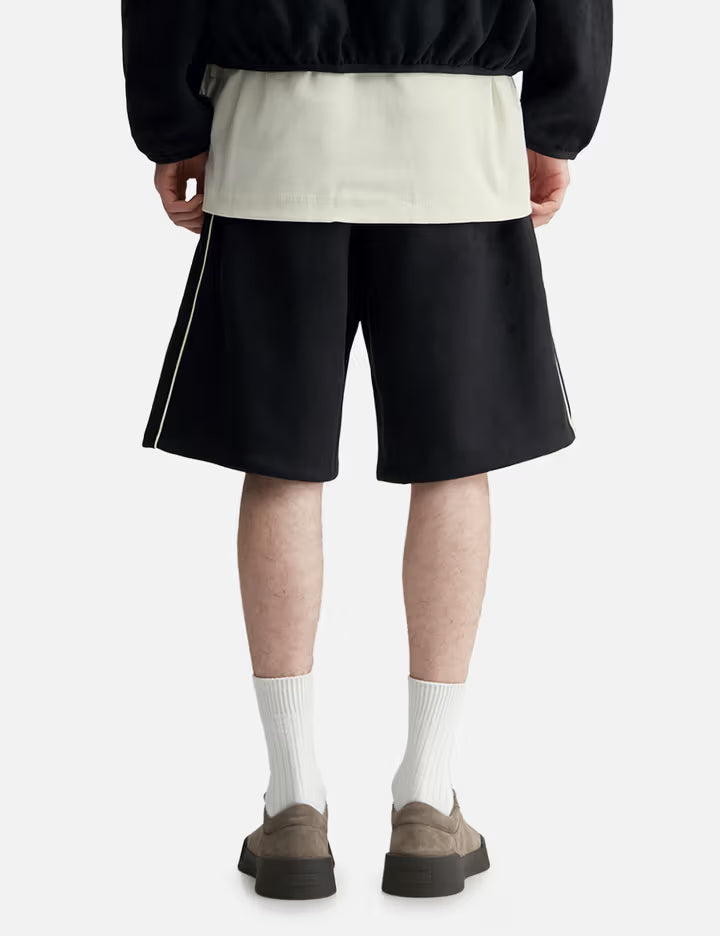 Suede Fleece Signature Relaxed Sweatshort