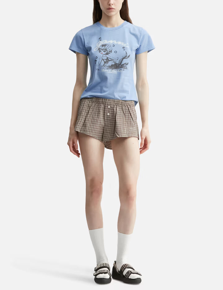 Baby Fit T-Shirt With Mermaid