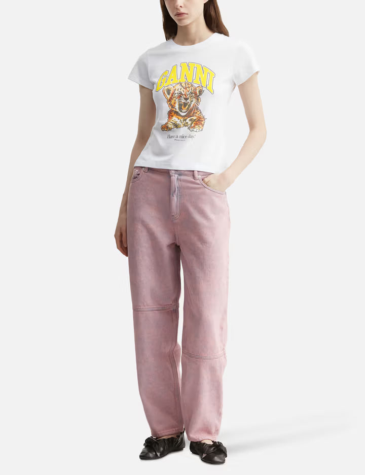 Baby Fit T-Shirt With Tiger