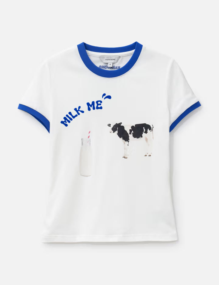 Milk Me Printed T-Shirt