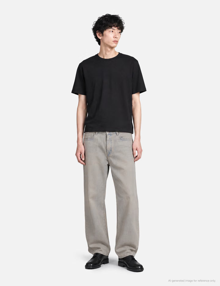 Back Side Beige Tinted Jeans