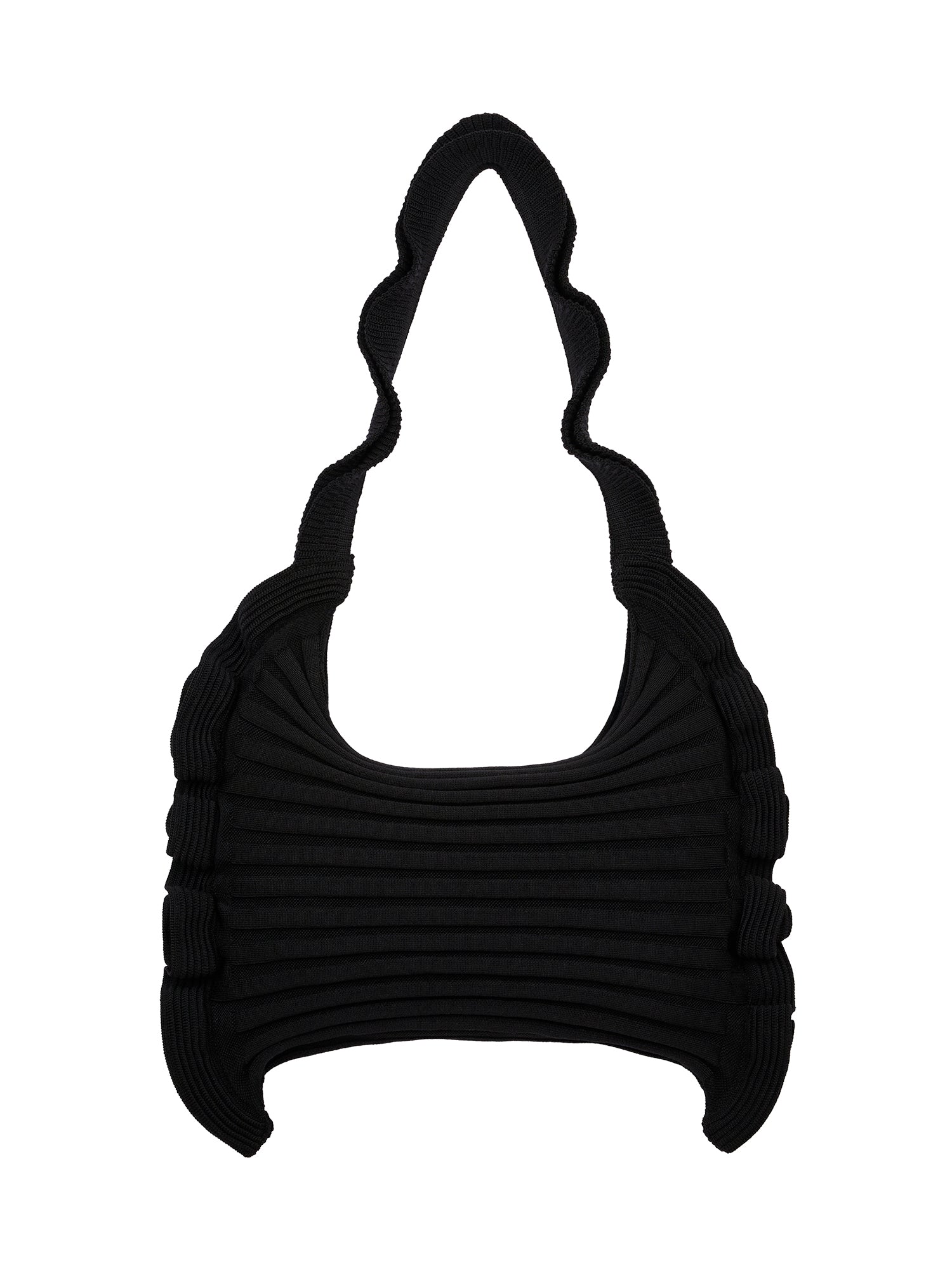 Ruffle Shoulder Bag