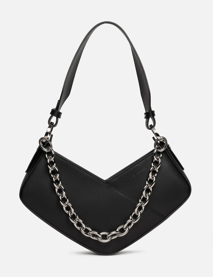 VENERE CUBE MATTE LEATHER BAG