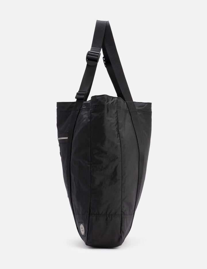 COATED NYLON METAL TOTE BAG