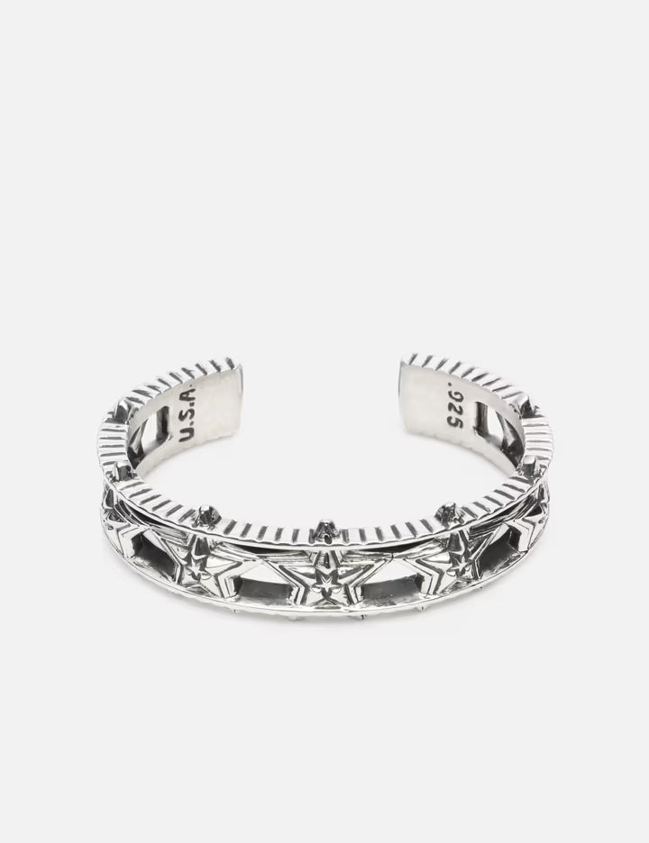 Barbed Star In Star Cuff