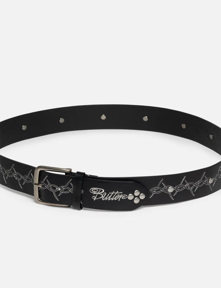 Barbed Wire Studded Belt
