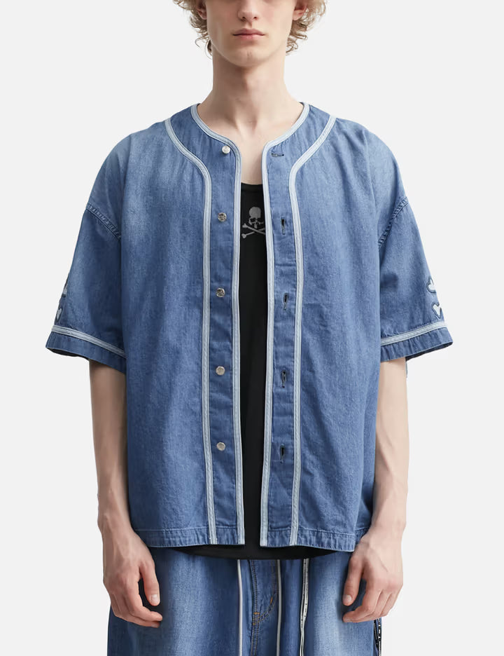 Baseball Denim Shirt