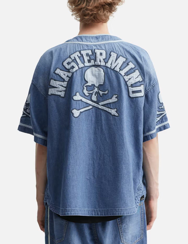 Baseball Denim Shirt