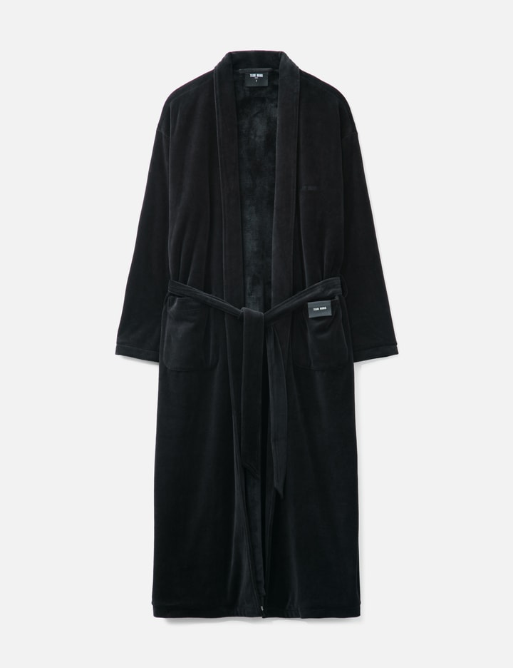 THE ORIGINAL 1 Logo-debossed Bathrobe