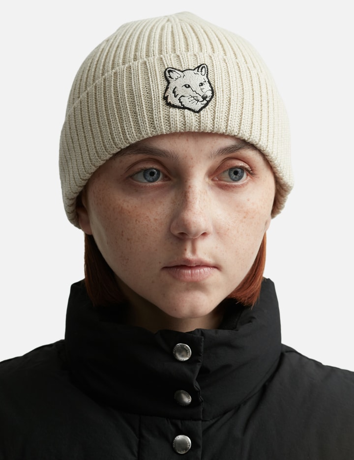 Bold Fox Head Beanie