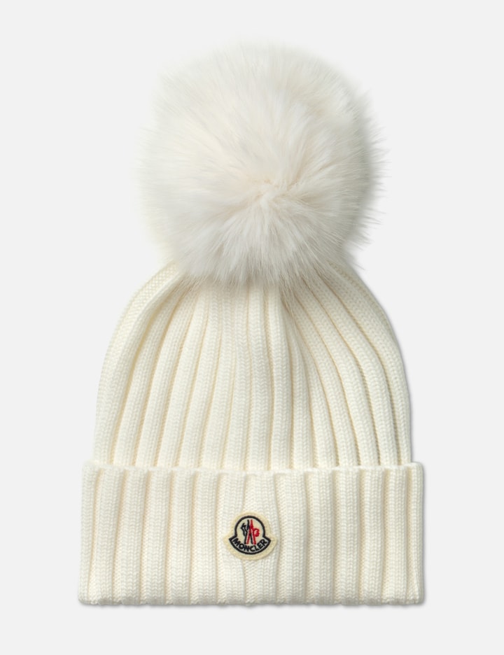 Wool Beanie with Pom Pom