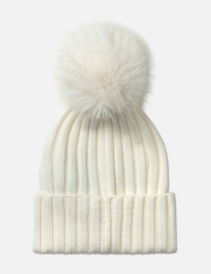 Wool Beanie with Pom Pom