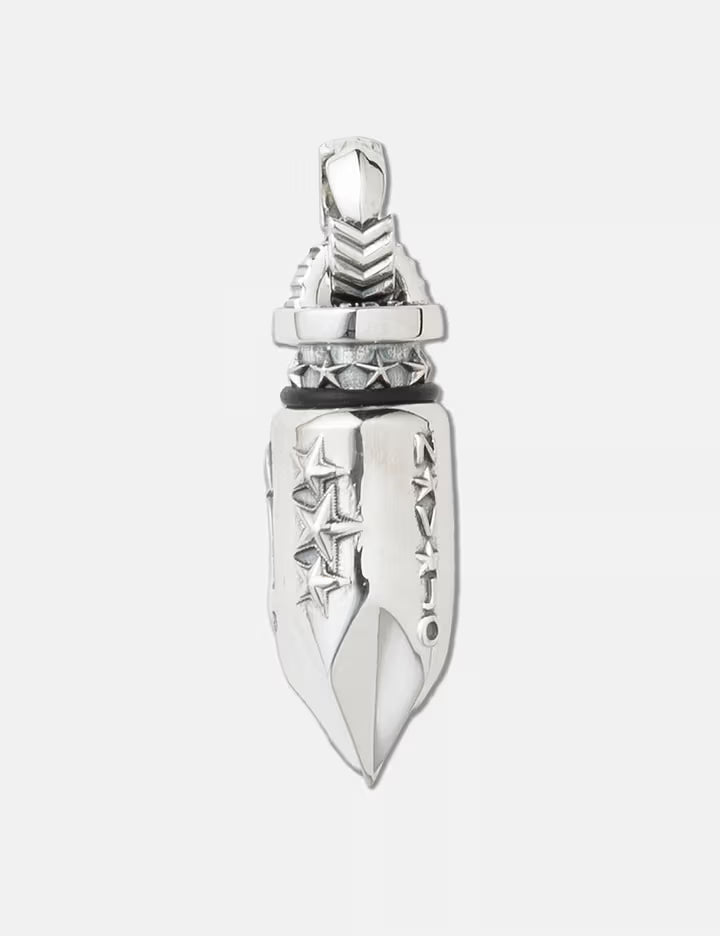 Big Aromatic Bullet Arrow Tail Bail Pendant