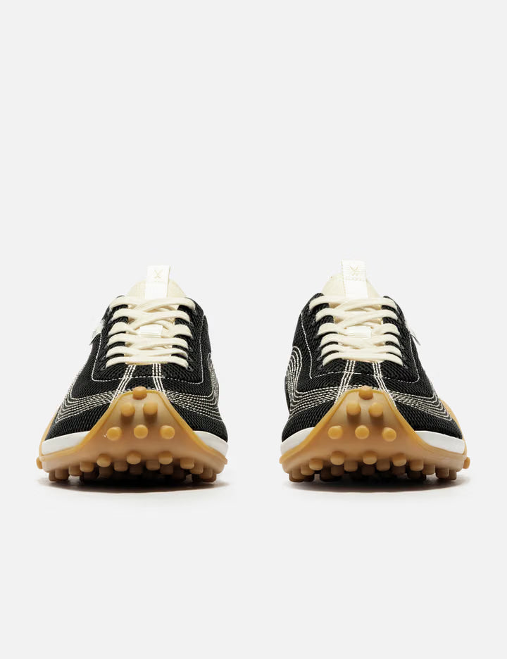 Black Mesh Mirage Sneakers