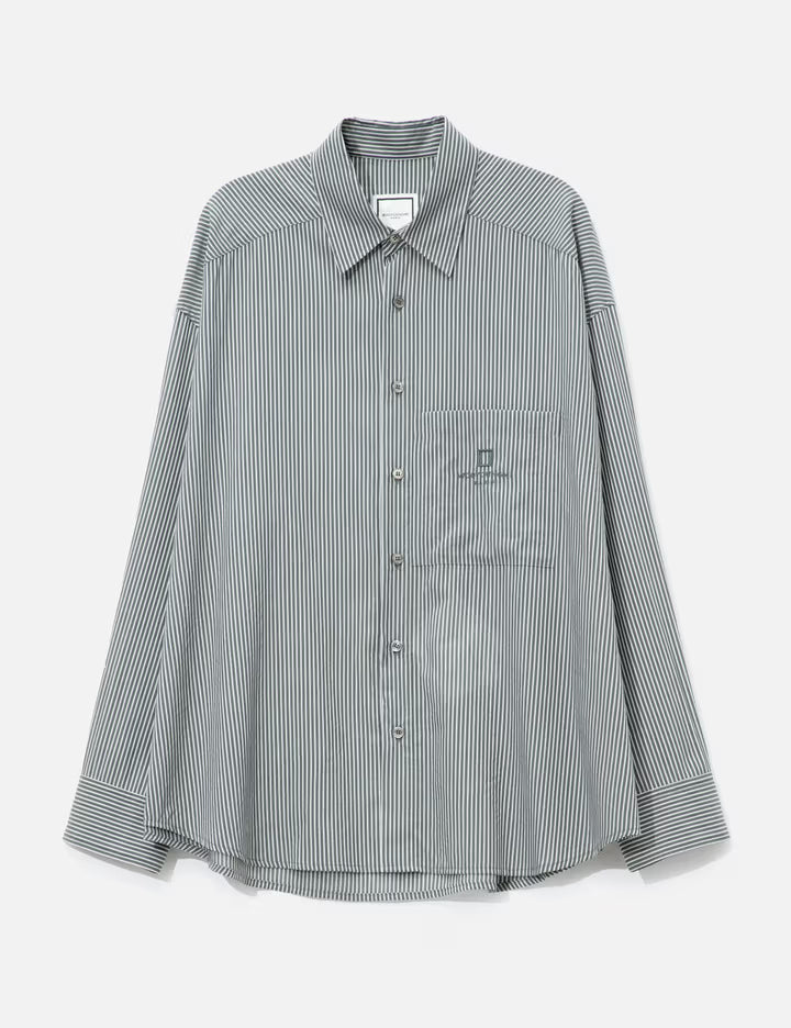 Black Stripe Over Size Shirt