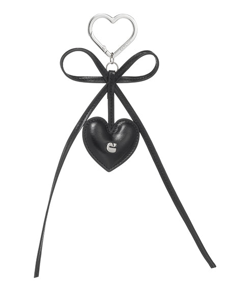 HEART & RIBBON CHARM