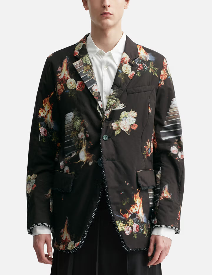 UNDERCOVER × Emma Bennett Floral Print Jacket