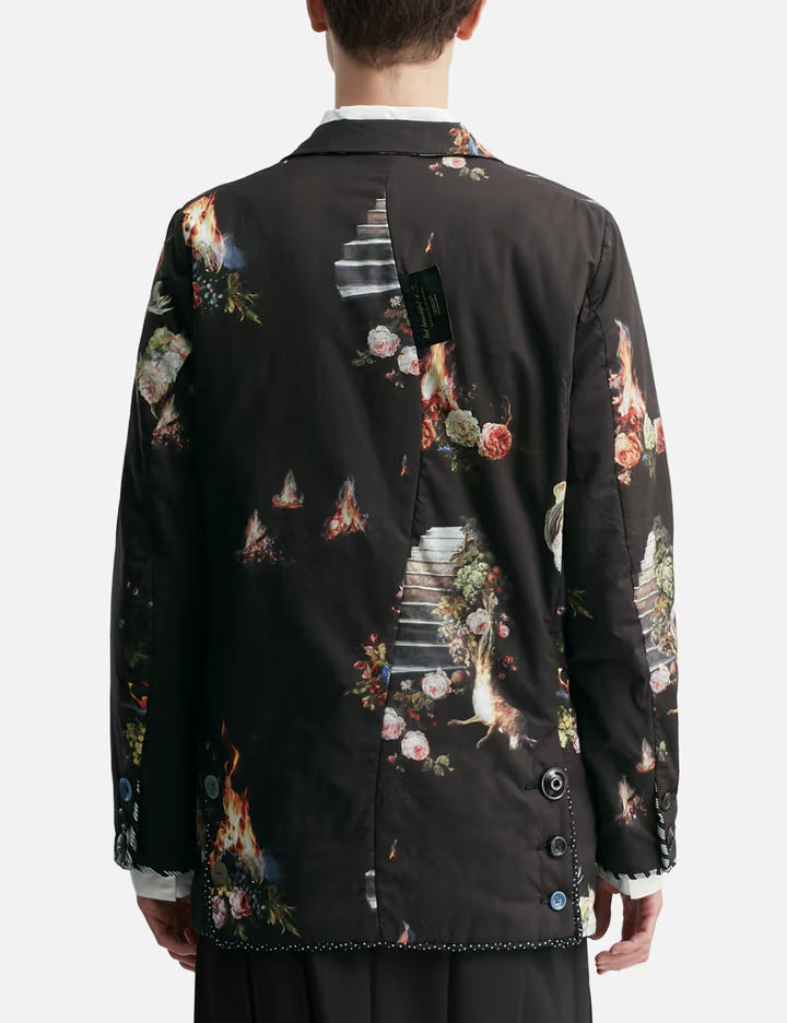 UNDERCOVER × Emma Bennett Floral Print Jacket