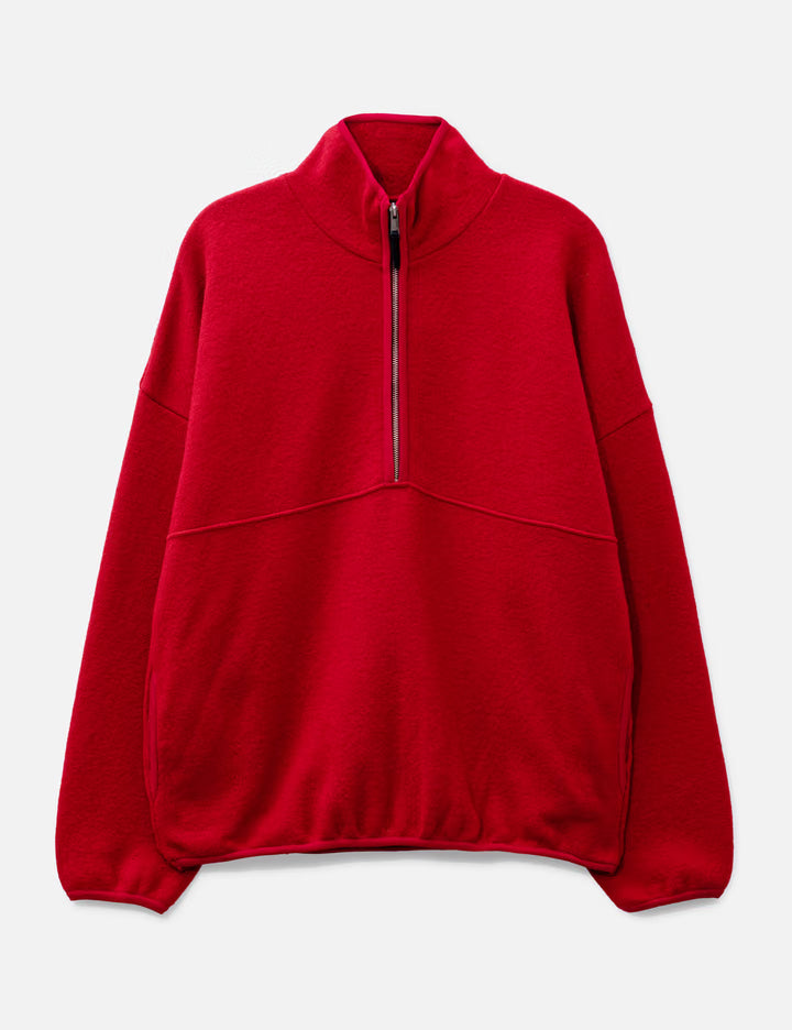 Boiled Wool Knit Pullover