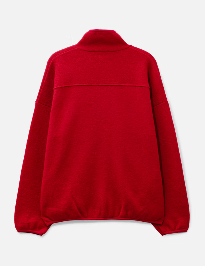 Boiled Wool Knit Pullover