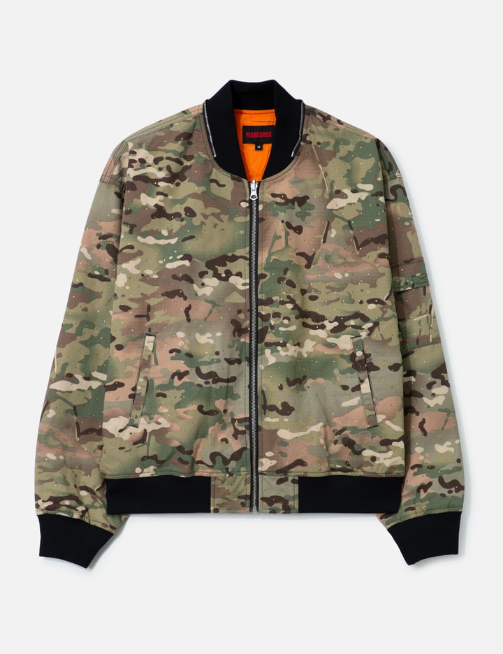 Gem Camo Bomber