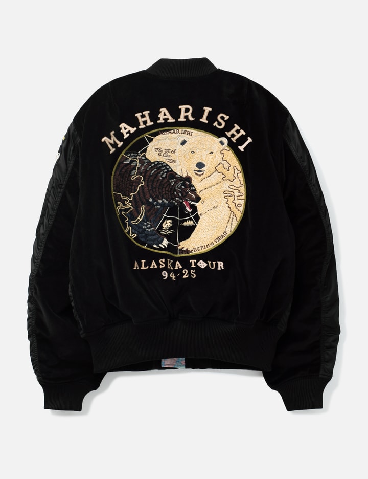 The Alaskan Tour Embroidered Velvet Jacket