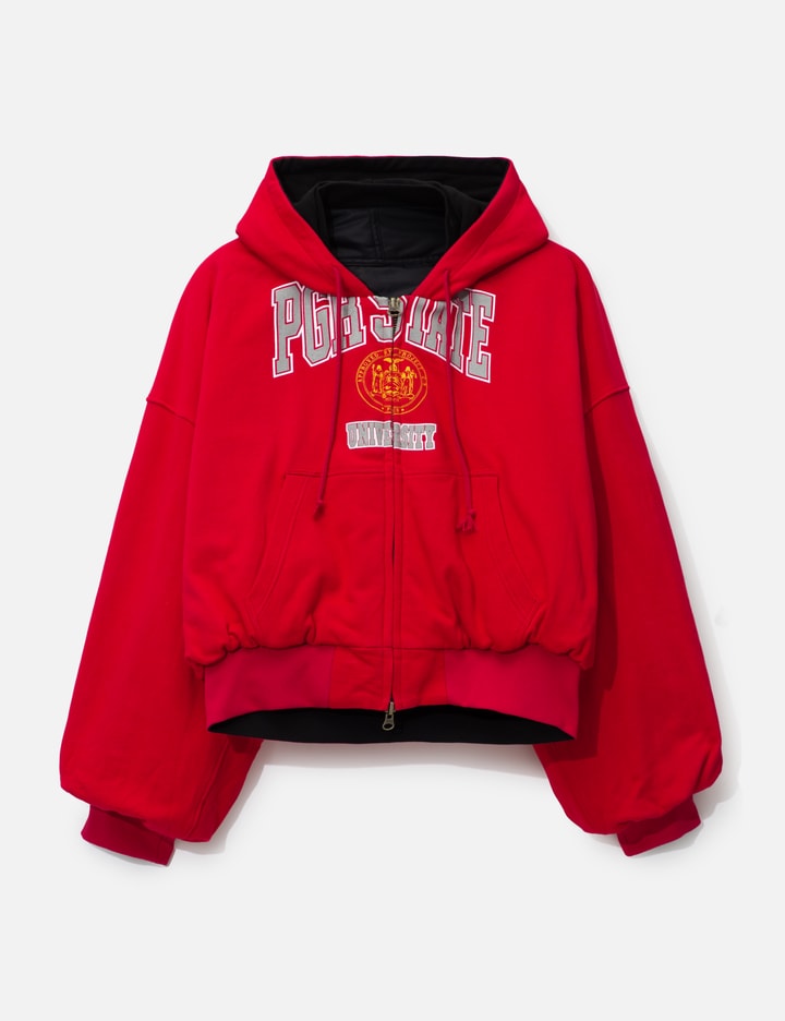 Reversible Hooded MA-1 Jacket
