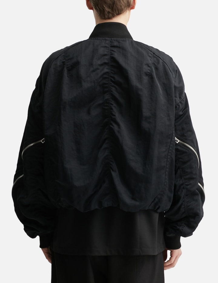 BIAS CUT CROP MA-1 JACKET